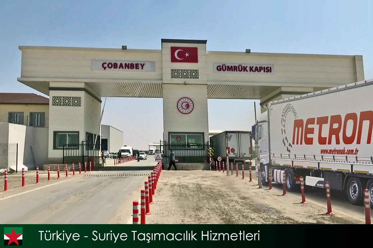 Türkiye Suriye nakliye